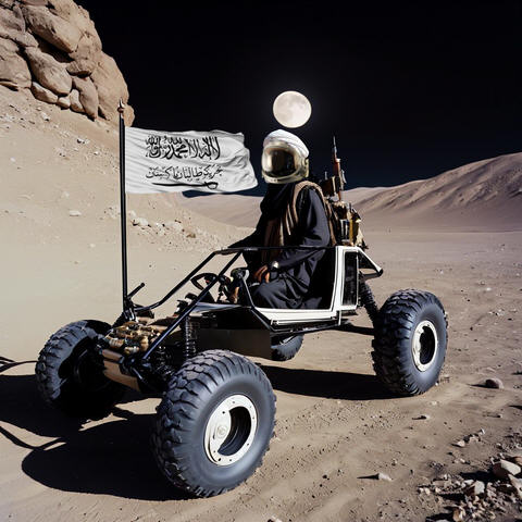 Taliban Moon Buggy